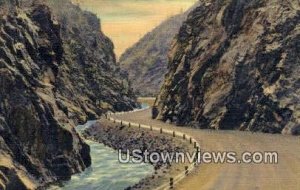 Thompson Canon - Rocky Mountain National Park, Colorado CO Postcard