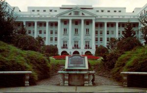 West Virginia White Sulphur Springs The Greenbrier North Entrance 1987