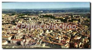 Postcard Modern Arles View Aerienne