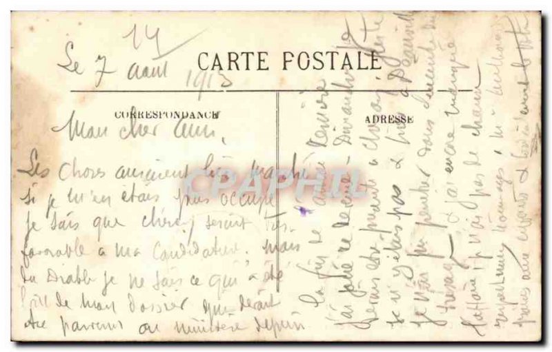 Old Postcard Trouville Torpedo's Wharf