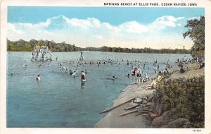 Ellis Park Bathing Beach Cedar Rapids, Iowa