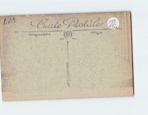 Postcard Signature of Treaty of Peace of the Great War, Versailles, France