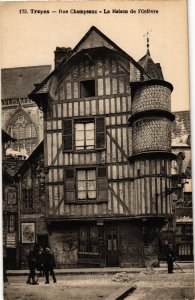 CPA Troyes- Rue Champeaux , La Maison de l'Orfevre FRANCE (1007768)