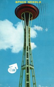 Vintage Postcard Space Needle Seattle's World's Fair C.P. Johnston Co. Pub