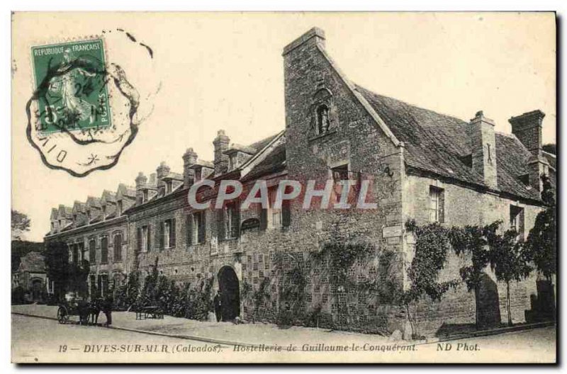 Old Postcard Dives William the Conqueror Hostellerie