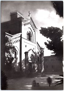 VINTAGE POSTCARD CONTINENTAL SIZE EMMAUS EL QUBEIBEH BASILICA GALIL ISRAEL RPPC