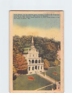 Postcard Holy Stairs, Scala Santa, Sainte-Anne-de-Beaupré, Canada