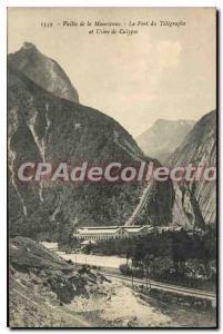 Old Postcard Valle De Maurienne The Fort du T?l?graphe plant Calypso