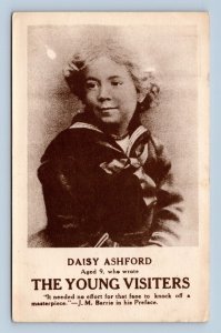 Child Author Daisy Ashford The Young Visitor Advertising UNP DB Postcard N12