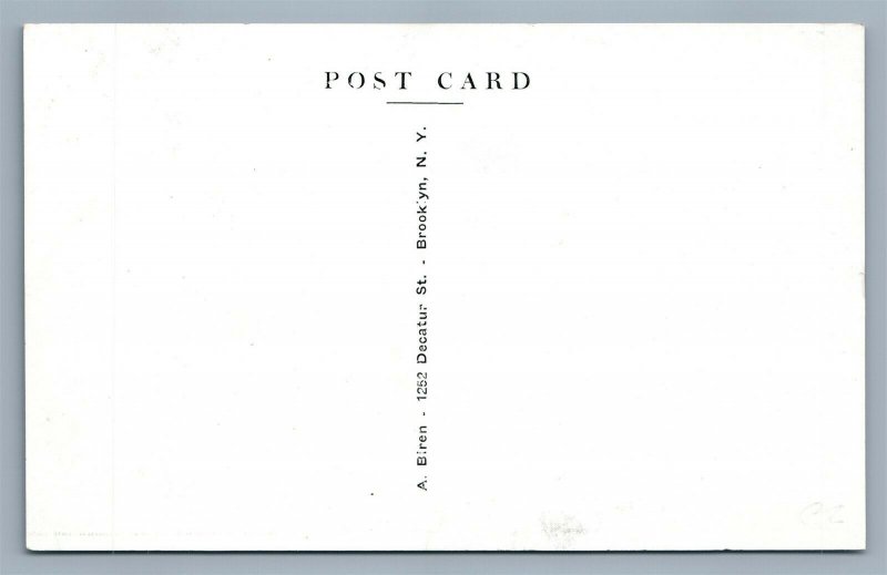 MONTAUK POINT LONG ISLAND NY LIGHTHOUSE ANTIQUE POSTCARD 