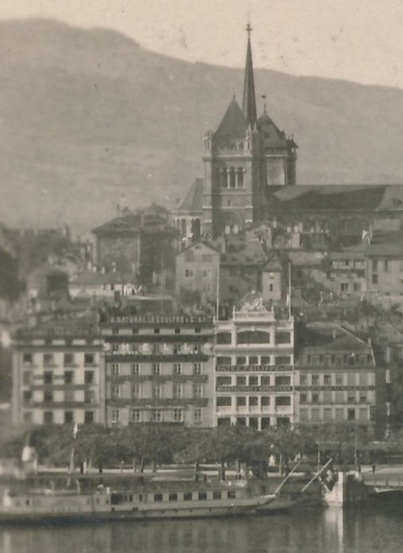 RPPC Geneve - Geneva, Switzerland - Harbor Area - pm 1928