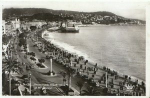 France Postcard - Nice - Promenade Des Anglais Et Mt Boron - Ref TZ10461