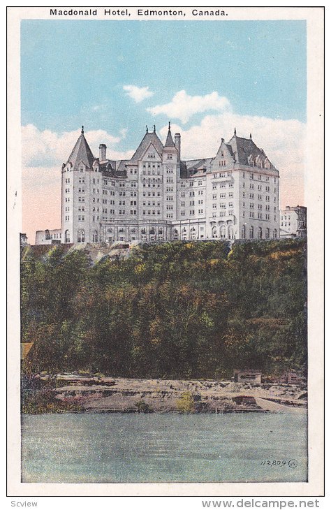 Macdonald Hotel, Edmonton, Alberta, Canada, 1910-1920s