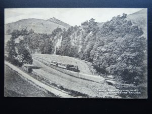 N.S. Railway Staffordshire Peak District MANIFOLD VALLEY Darfur Crags c1908 PC