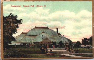 USA Conservatory Lincoln Park Chicago Illinois Postcard 09.43