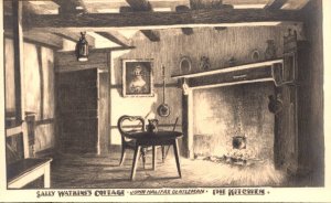 England Sally Watkin's Cottage The Kitchen