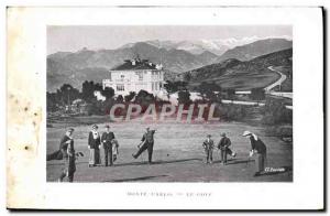 Old Postcard Monte Carlo Golf