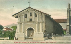 San Francisco CA Mission San Francisco de los Dolores Pre-Linen  Postcard Unused