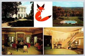 John Yervant's Fox Hill Restaurant And Inn Ridgefield Connecticut CT Postcard
