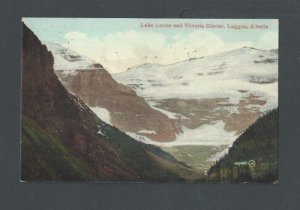 Real Photo Post Card Antique Ca 1909 Alberta Canada Lake Louise Victoria Glazier