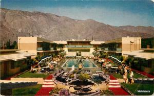 Birdseye View Hotel La Fonda HS CROCKER CO Postcard 9338 PALM SPRINGS CA