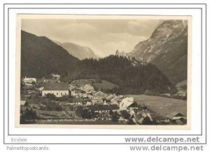 RP Markt Werfen (547m) mit Feste Hohen-Werfen, Germany PU 1933