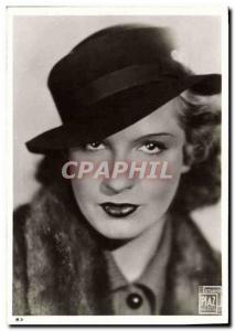 Postcard Modern Cinema Actress