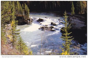 Canada Rear Guard Falls Fraser River Alberta