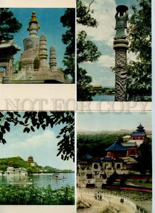 440485 CHINA PEKING Beijing landscapes set of 8 postcards in original cover