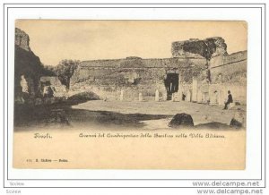 Tivoli, Italy, 00-10s ; Avanzi del Quadriportico della Basikica nella Villa A...