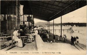 CPA TAMARIS Les SABLETTES-Le Casion Le Hall et la Plage (410997)