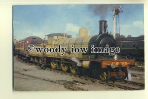 ry1027 - Highland Railway Engine no 103 - postcard 