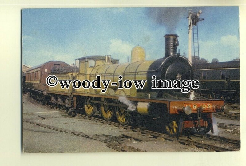 ry1027 - Highland Railway Engine no 103 - postcard