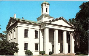 Chrome COURT HOUSE SCENE Vandalia - Near Effingham Illinois IL AH9784