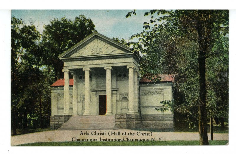 NY - Chautauqua Lake. The Institution/Assembly, Hall of Christ