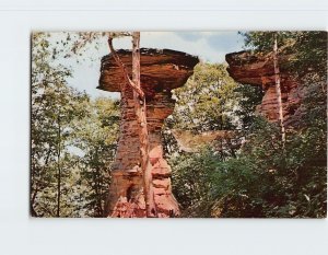 Postcard Stand Rock, Wisconsin Dells, Wisconsin