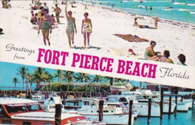 Florida Greetings From Fort Pierce Beach