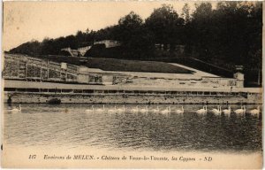 CPA chateau de Vaux le Vicomte les Cygnes (1268147)