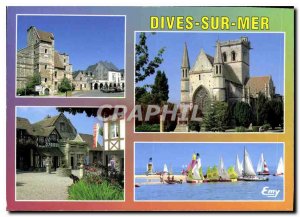 Modern Postcard Dives sur Mer Calvados former gendarmerie William the Conquer...