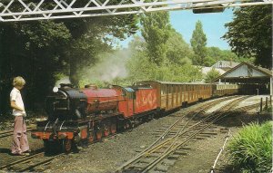 AMUSEMENT PARK, Miniature Train, Kent, UK, Hythe Romney Dymchurch Railway, 1984