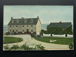 Wales The Gower RAYNOLDSTON The King Arthur Hotel c1909 Postcard by Hartmann