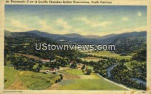 Qualla Cherokee Indian in Cherokee, North Carolina