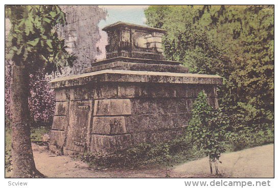 The Mausoleum, Middleton Place Gardens, Charleston, South Carolina, PU-1936