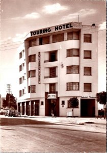 RPPC, Meknes, Morocco  TOURING HOTEL  ca1940's Car  4X6 Real Photo Postcard