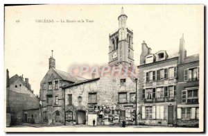 Old Postcard Orleans Museum And The Tower