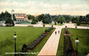 Ohio Dayton Lawn At National Military Home 1909