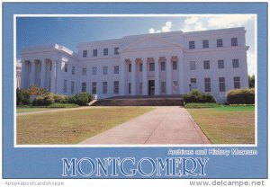 Archives and History Museum Montgomery Alabama