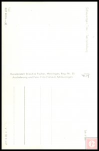 Schleusingen area, Bertholdsburg (RPPC) Germany