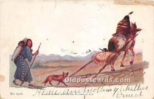 Indians Indian Postcard