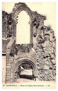 France Quinperle  Ruines de l'Eglise Saint Colomban